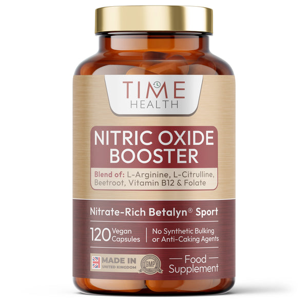 Nitric Oxide Booster - 8% Nitrates + L-Citrulline + L-Arginine - Betalyn® Sport Beetroot - Performance