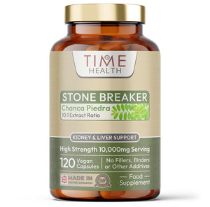 Stone Breaker - Chanca Piedra - 120 Capsule Bottle - Kidney & Liver Support - Dissolve, Flush & Cleanse - Phyllanthus niruri Time Health