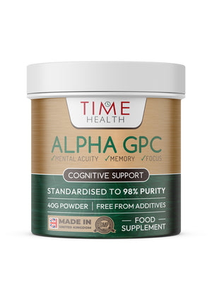 Alpha GPC Powder - 98% Purity - Powerful Source of Choline - Nootropic - Cognitive Enhancer