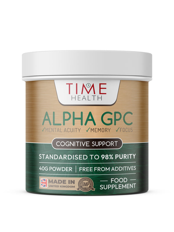 Alpha GPC Powder - 98% Purity - Powerful Source of Choline - Nootropic - Cognitive Enhancer