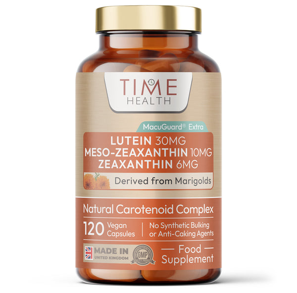 Lutein 30mg, Meso-Zeaxanthin 10mg & Zeaxanthin 6mg - High Strength - Eye Health & Vision