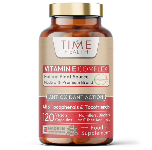 Vitamin E Complex – All 8 Tocopherols & Tocotrienols – Antioxidant & Cellular Health