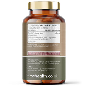 Grape Seed Extract Capsules - with Ecovitis™ Min. 95% OPC