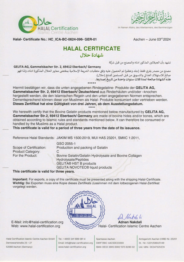 Collagen Peptides - Grass Fed Types I & III - Clinically Studied VERISOL® - Bioactive Hydrolysed Peptides®