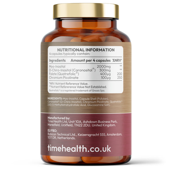 Inositol Complex - Myo & D Chiro with Folate & Chromium
