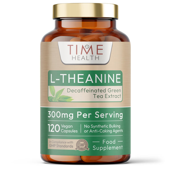 L-Theanine – Green Tea Extract (Decaffeinated) 300mg – Sleep, Relaxation & Mental Clarity