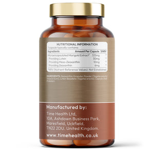 Lutein 30mg, Meso-Zeaxanthin 10mg & Zeaxanthin 6mg - High Strength - Eye Health & Vision