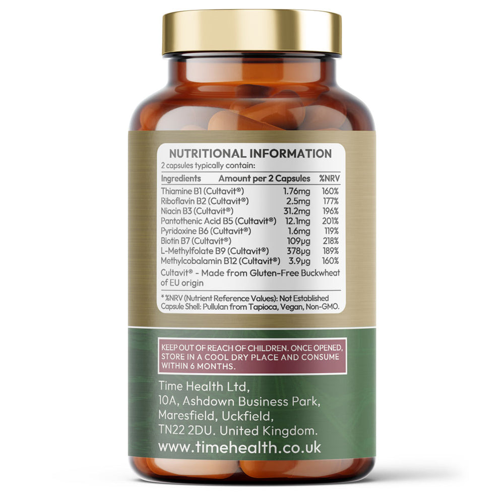 Wholefood B Vitamin Complex Time Health