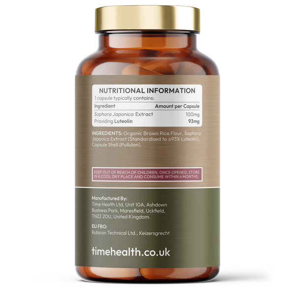 Luteolin - High Purity - Cognitive Health & Longevity