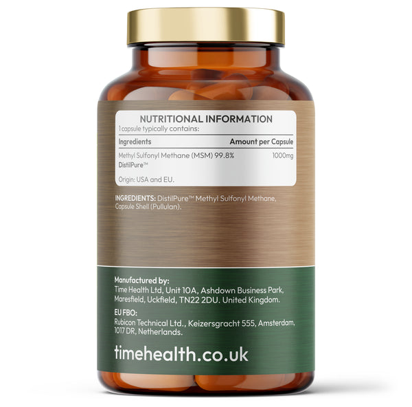 MSM DistilPure™ - Plant Origin Sulphur - Methylsulfonylmethane