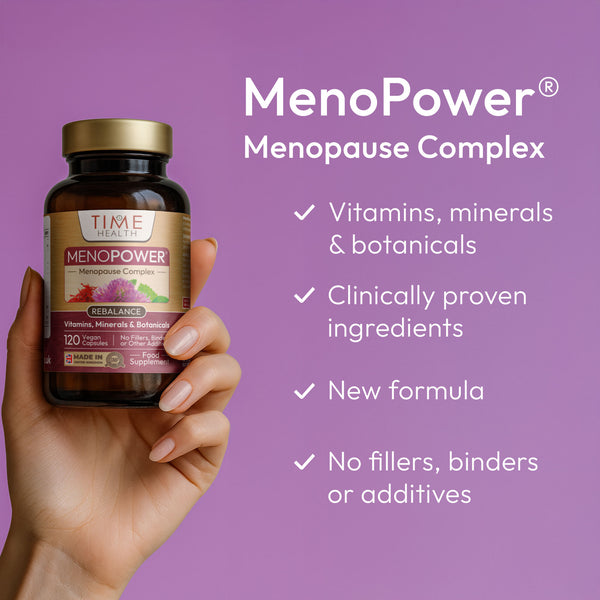 MenoPower® - Pre & Post Menopause Complex - Clinically Proven Ingredients | Hover