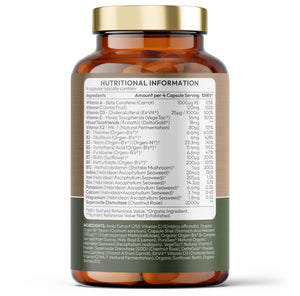 Multivitamin - Wholefood & Plant Based - 100% + NRV