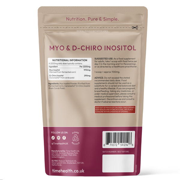 Myo & D Chiro Inositol – Hormone & Sleep Support