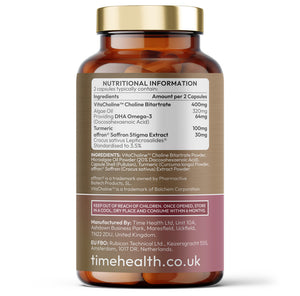 Saffron Complex – Saffron, Choline & Omega 3 – Mood, Memory & Eye Health