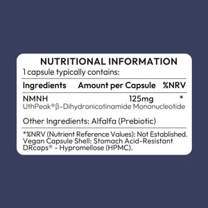 Ultra NMNH (Dihydronicotinamide Mononucleotide) – UTHPEAK® – Cellular Energy & Longevity