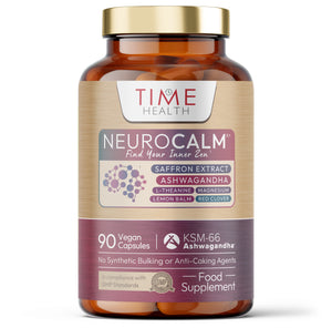 NeuroCalm® - Saffron, KSM-66 Ashwagandha, L-Theanine, Magnesium, Lemon Balm, Red Clover - Cortisol Management