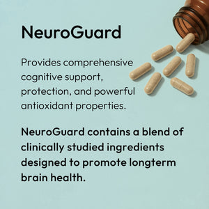 NeuroGuard - Cognitive Complex - Green Tea, Lion's Mane, Liposomal Glutathione, RALA
