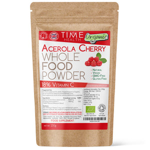 Organic Acerola Cherry - 18% Vitamin C - Powder