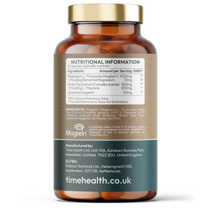 Night Time Complex – Magtein® Magnesium Threonate, Natural L-Theanine & Liposomal Apigenin  – Sleep Blend