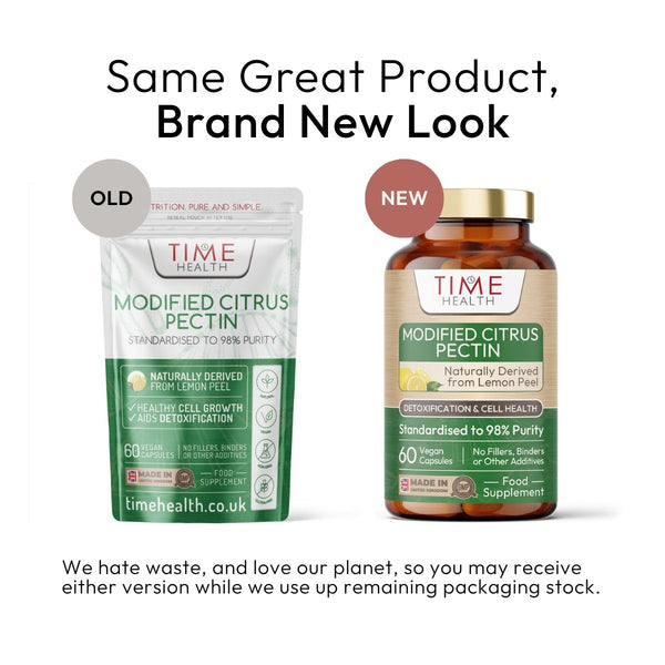 We hate waste, and love our planet, so you may receive either version while we use up remaining packaging stock.