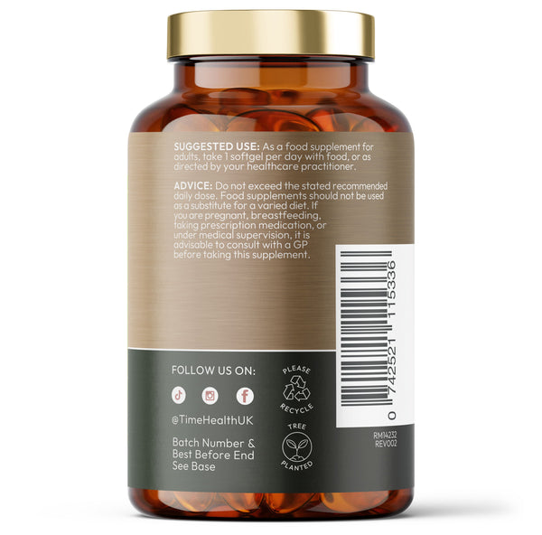 Oregano Oil Softgels - Spanish Origin, High in Carvacrol & Thymol