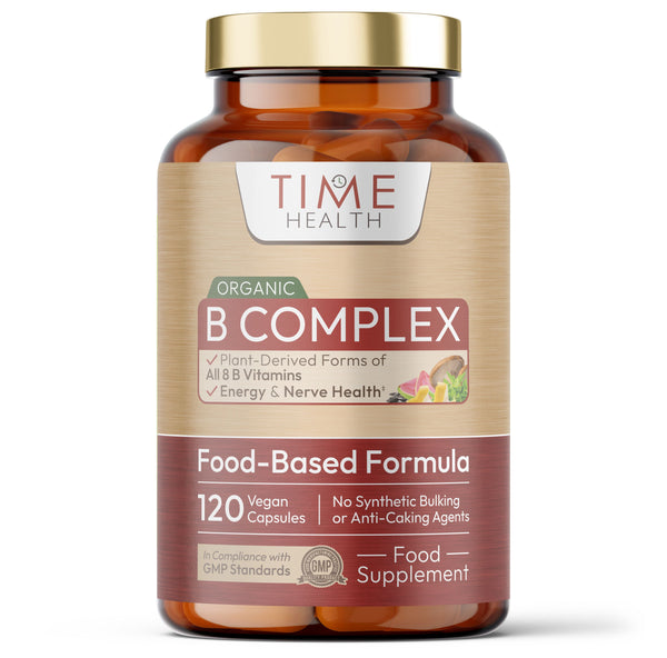 Organic Vitamin B Complex - Natural Origin - Guava, Lemon & Shiitake