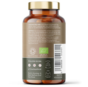 Organic Vitamin D3 (4000IU) + K2 (100μg) - Naturally Derived from Lichen & Parsley