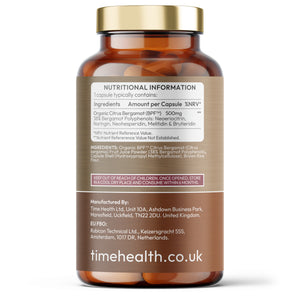 Organic Citrus Bergamot - 38% Polyphenols - BPF™ - Cholesterol