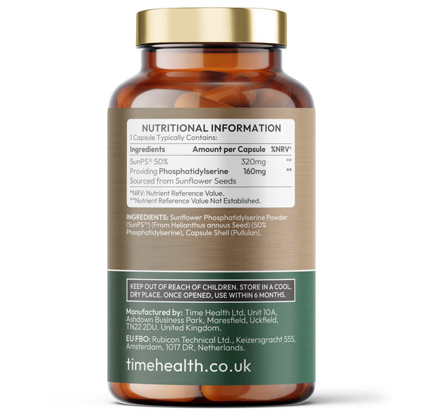 Phosphatidylserine – High Strength - SunPS® from Sunflowers - Focus & Cognition