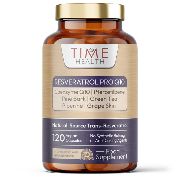 Resveratrol Pro Q10 – with CoQ10 & Antioxidants – Longevity