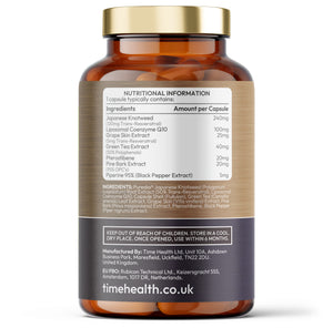 Resveratrol Pro Q10 – with CoQ10 & Antioxidants – Longevity