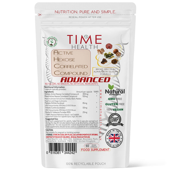 ADVANCED Active Hexose Correlated Compound + Fucoidan - Immune Support