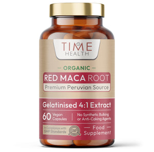 Red Maca Root – Organic, Gelatinised – Energy Support