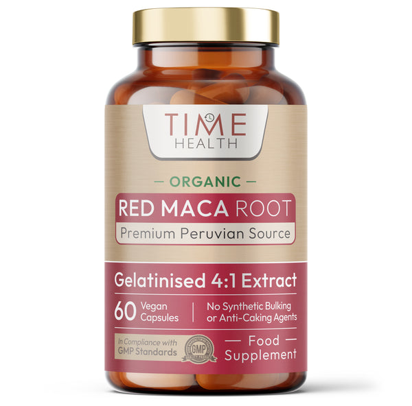Red Maca Root – Organic, Gelatinised – Energy Support