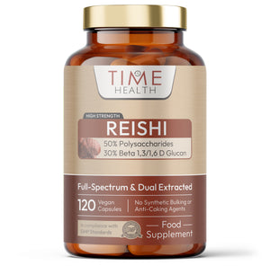 Reishi Mushroom Extract – High Strength 50% Polysaccharides – Immunity & Vitality