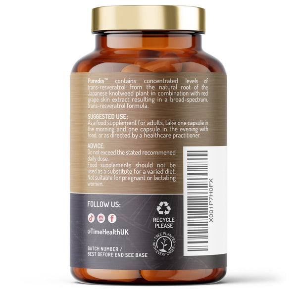 Trans-Resveratrol – Antioxidant, Heart & Longevity Support