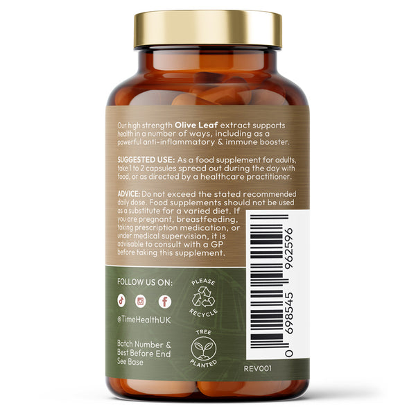 Olive Leaf Extract - Source of Oleuropein & Hydroxytyrosol