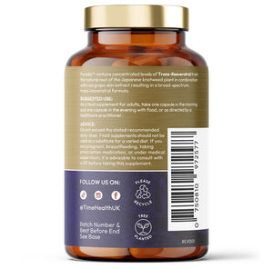 Trans-Resveratrol – Antioxidant, Heart & Longevity Support