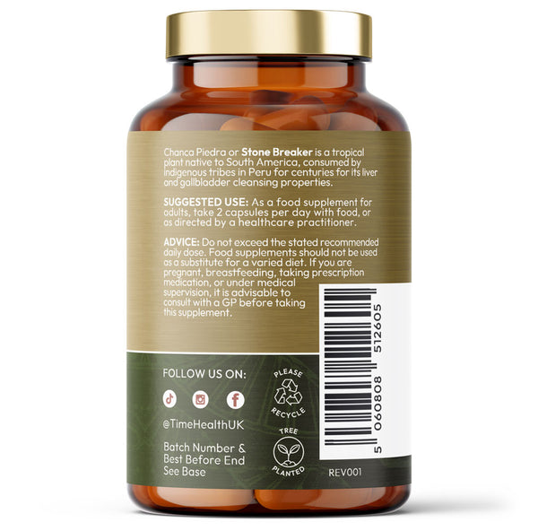 Stone Breaker (Chanca Piedra) – High Strength 10:1 Extract – Kidney & Liver Support