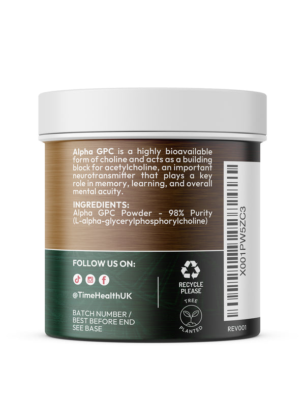 Alpha GPC - Source of Choline - Nootropic - Cognitive Enhancer