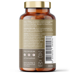 Organic Lion’s Mane – Ultra Strength 50% Beta Glucans - Immune and Gut