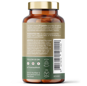 Wholefood B Vitamin Complex Time Health