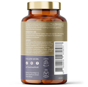 Trans-Resveratrol – Antioxidant, Heart & Longevity Support