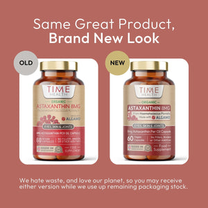 Organic Astaxanthin Oil 8mg - Algamo® - Antioxidant - EU Haematococcus Pluvialis