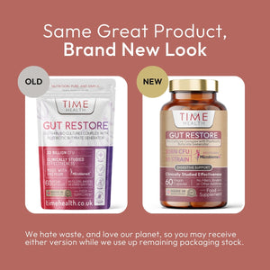 Gut Restore – 12 Strain Probiotic & Postbiotic Butyrate Generator – MicroBiomeX