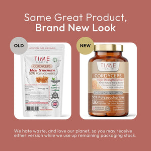 Cordyceps - High Strength - 50% Polysaccharides