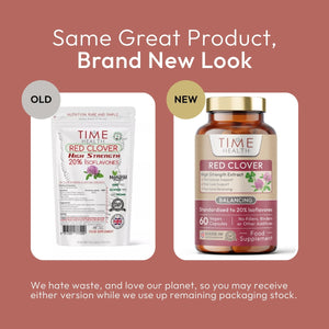 Red Clover Extract – High Strength 80mg – Menopause & Hormone Support