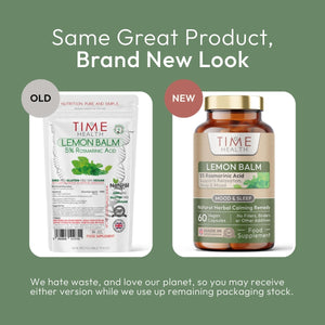 Lemon Balm Leaf - 300mg - Min. 5% Rosmarinic Acid - Balancing