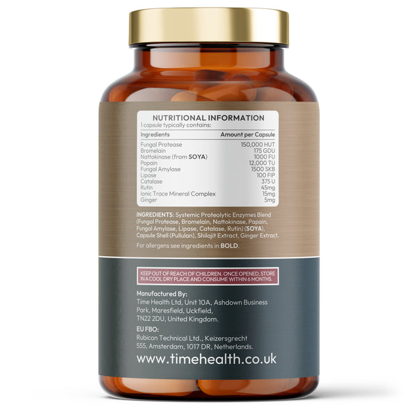 Systemic Proteolytic Enzymes Complex – Repair, Recovery & Inflammation Support