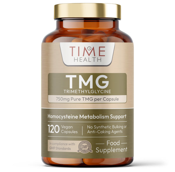 TMG (Trimethylglycine) 750mg – High Strength – Methylation & Heart Health